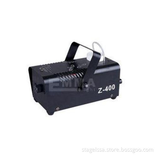 Black 400W Party Smoke Machine , Dry Ice Smoke Machine Remo